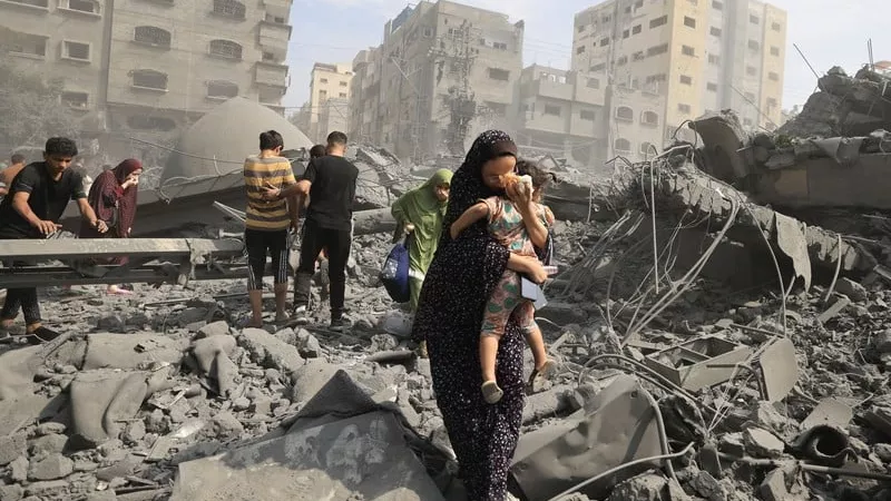 ارتفاع عدد قتلى القصف الإسرائيلي على قطاع غزة اليوم لنحو 100 قتيل