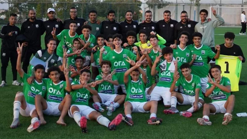 زد مواليد 2009 يفوز على البنك الاهلي برباعية