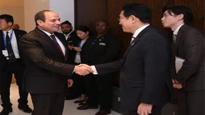 الرئيس يؤكد لـ كيشيدا ما تحظى به اليابان وحضارتها من تقدير لدى مصر