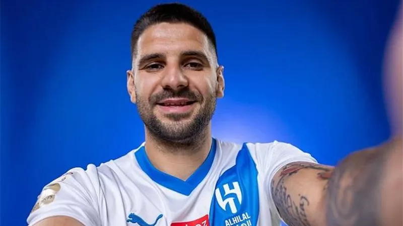 شاهد .. ميتروفيتش يقضى على احلام النصر ويحرز الثالث