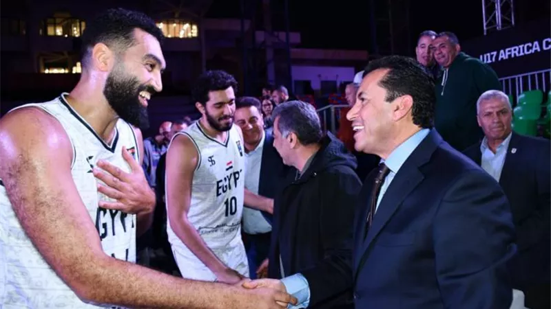 صبحى يفتتح البطولة الإفريقية لكرة السلة 3×3 رجال وسيدات