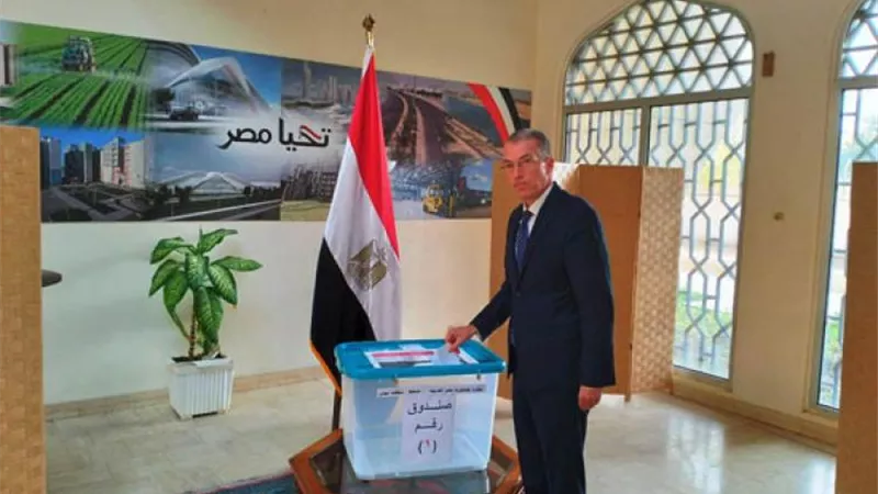 انتهاء تصويت المصريين في تونس أول أيام الانتخابات الرئاسية