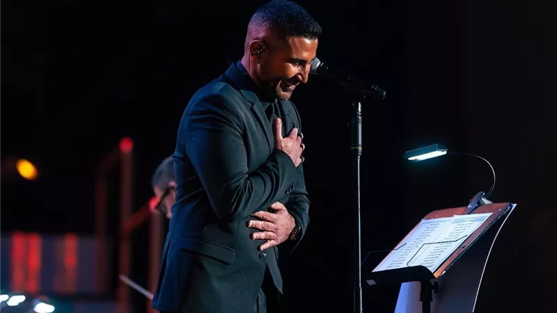 أحمد سعد يوجه رسالة للجمهور بعد حفل روائع السنباطي