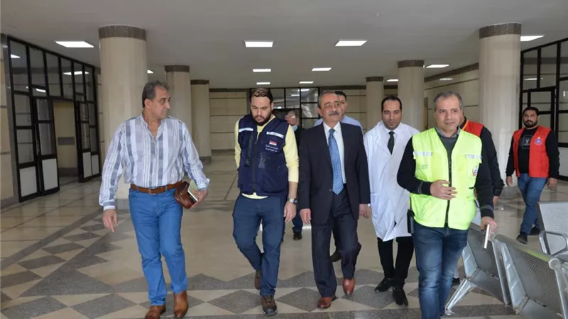 محافظ الإسماعيلية:تقديم كافة سُبل الرعاية الطبية للفلسطينيين
