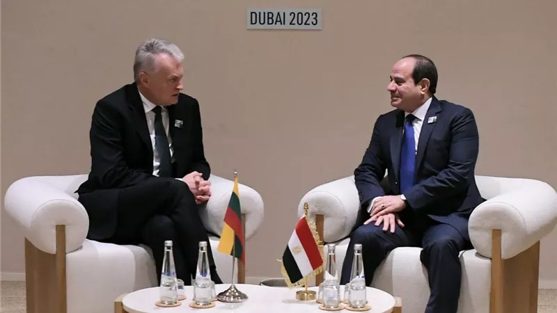الرئيس السيسى ونظيره الليتواني يتطلعان لتكثيف التعاون في كافة المجالات