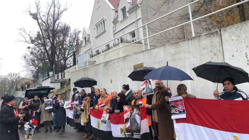 الطقس السيئ لم يمنعهم ... أبناء مصر في الخارج يشاركون بفاعلية لإختيار الرئيس