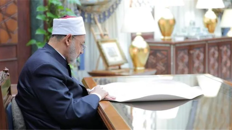 شيخ الأزهر: آن الأوان لوقف الحروب