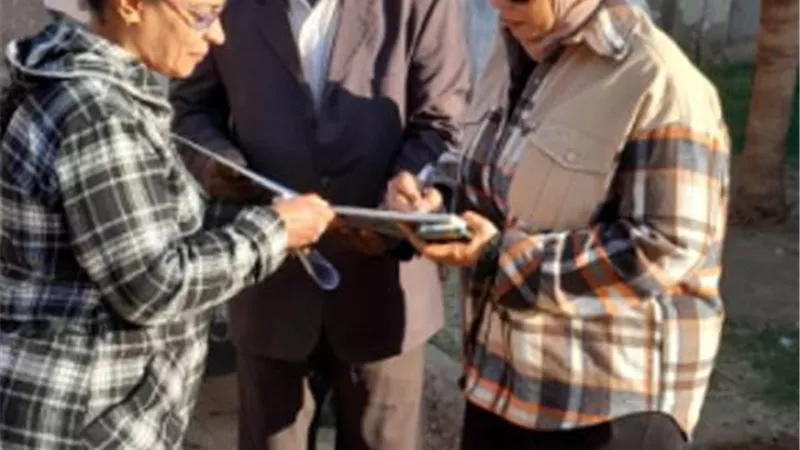 لتسرب وتراكم المياه.. تغيير خط مياه مدرسة الشهيد احمد محمود