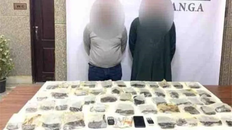 قيمتها 4 ملايين جنيه.. ضبط عنصرين إجراميين بحوزتهما 50 كيلو حشيش بالشرقية