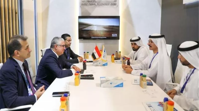 جمال الدين يلتقي رئيس مجموعة موانئ دبي العالمية