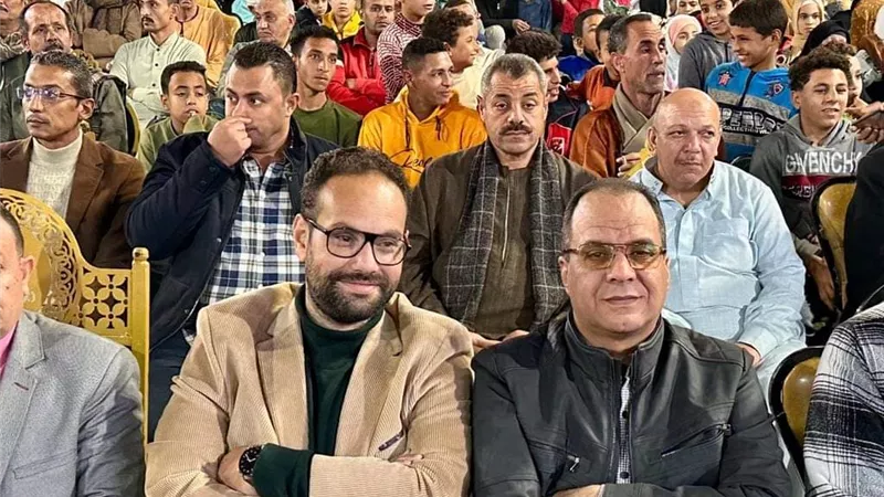 الالاف بقرية النويره في مؤتمر حاشد تأييد السيسي ببني سويف