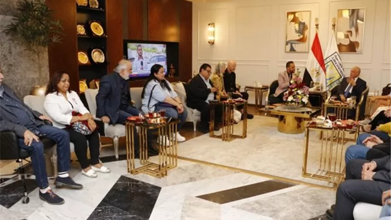 فودة يستقبل نجوم وضيوف المهرجان من كل أنحاء العالم