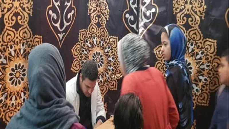 جامعة بنها تواصل تتظيم القوافل الطبية بقرى مركز بنها.. بالمجان