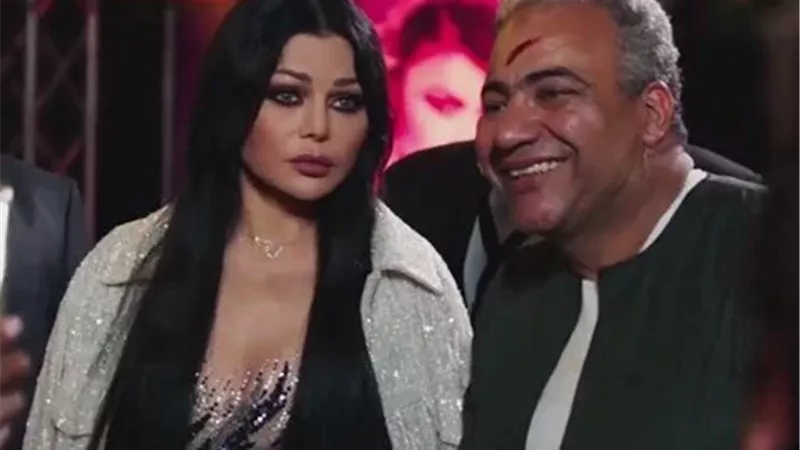بيومى فؤاد مع هيفاء وهبي فى 