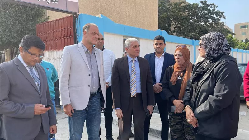 سكرتير محافظة الإسماعيلية يتفقد لجان الإنتخابات الرئاسية