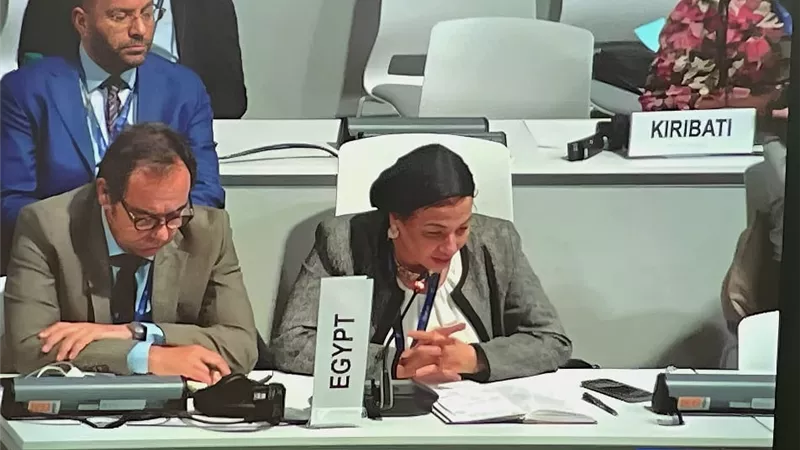 وزيرة البيئة تشارك فى أول مائدة مستديرة حول الانتقال العادل