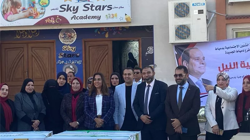 افتتاح معرض الأسر المنتجة بمدينة دمياط الجديدة