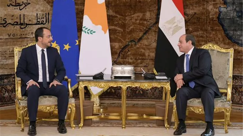 الرئيس السيسى يستقبل نظيره القبرصى فى قصر الاتحادية