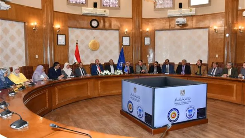 مشاركة منتسبي جامعة القناة في الانتخابات الرئاسية