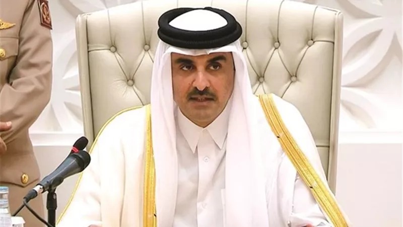 أمير قطر يعرب عن شكره لمصر على التعاون الوثيق لتحقيق الهدنة في غزة