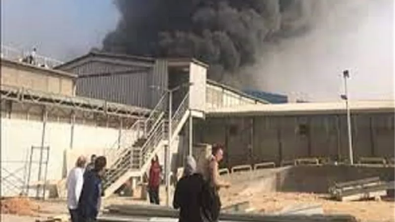 الطيران: جارى التحقيق للوقوف على ملابسات حدوث الحريق