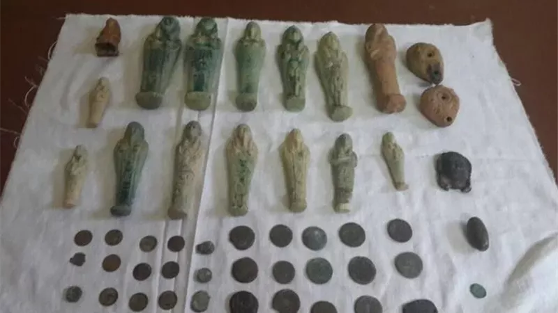 شرطة الآثار تضبط 275 قضية تنقيب في 11 شهرًا