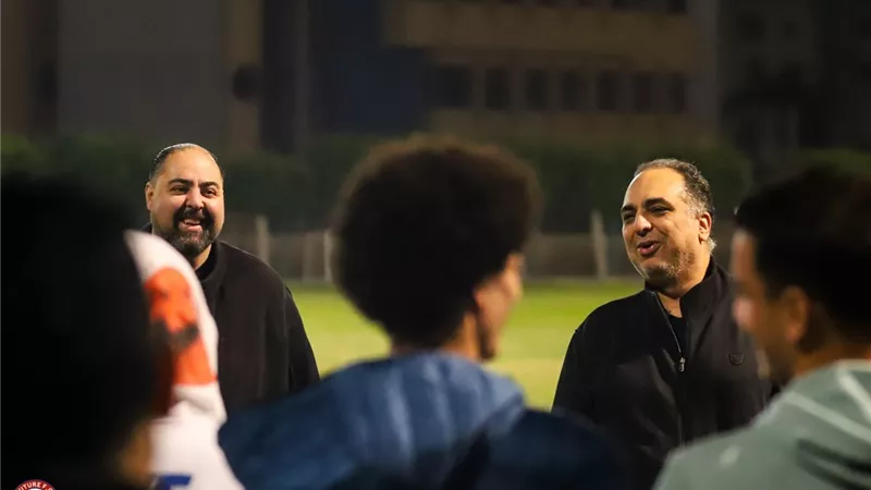 دعبس يحفز لاعبي فيوتشر قبل مواجهة إتحاد العاصمة بالكونفيدرالية