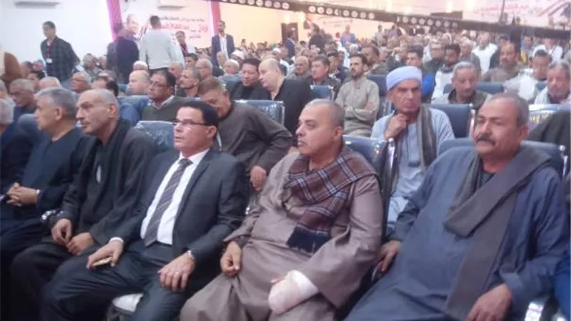 أهالى وردان يد واحدة فى مظاهرة حب تأييداً للرئيس السيسى