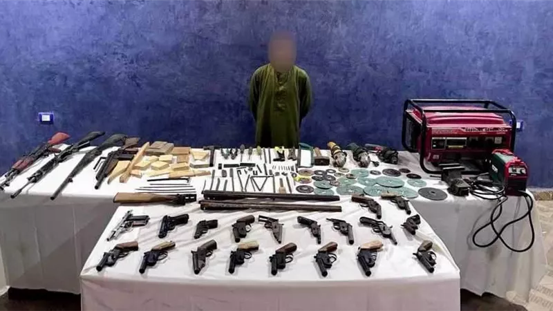 ضبط عاطل لإدارته مسكنه ورشة لتصنيع الأسلحة النارية بأسيوط