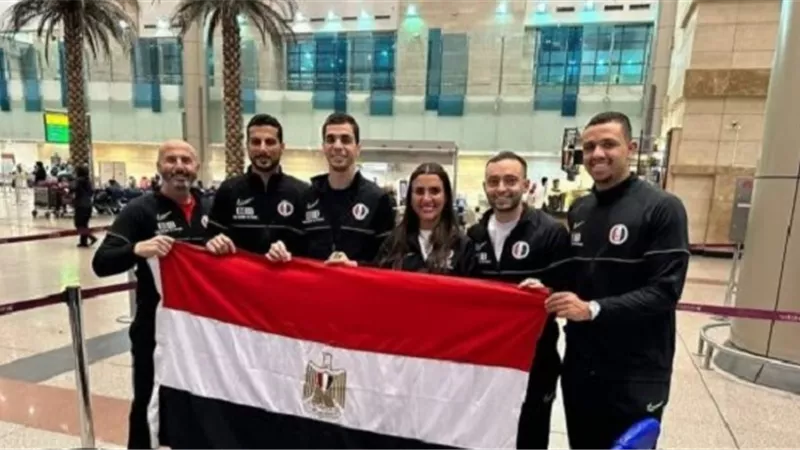 منتخب مصر يصل نيوزيلندا للمشاركة فى بطولة العالم للاسكواش