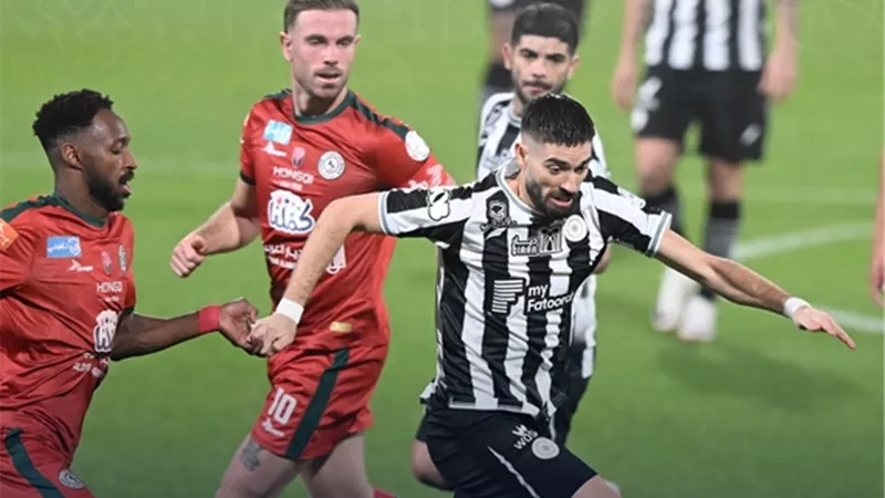 التعادل السلبى ينهى مواجهة الشباب والاتفاق بالدورى السعودى