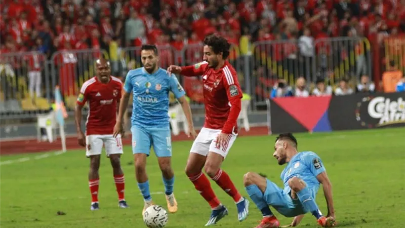 بعد مرور 30 دقيقة مازال التعادل قائم بين الاهلى وشباب بلوزداد