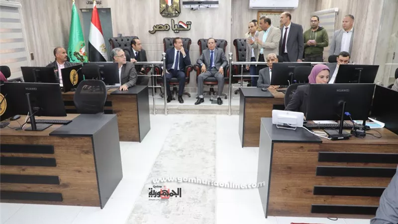 الأجهزة التنفيذية بالمنوفية خلية نحل إستعداداً للعملية الإنتخابية