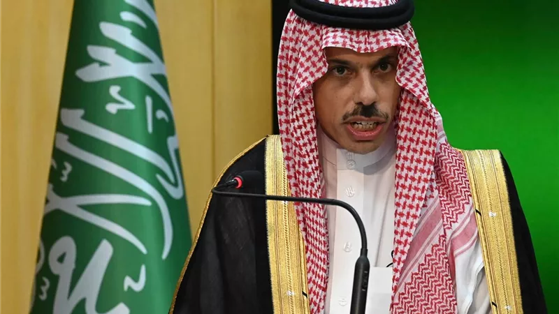 وزير الخارجية السعودي: يجب تهيئة الظروف لعودة مسار السلام