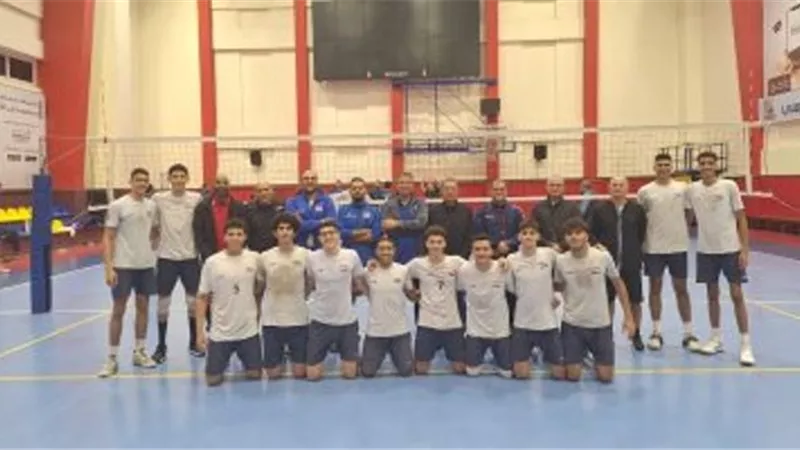 بعثة منتخب ناشئى الطائرة تتوجه إلى ليبيا للمشاركة ببطولة أمم أفريقيا