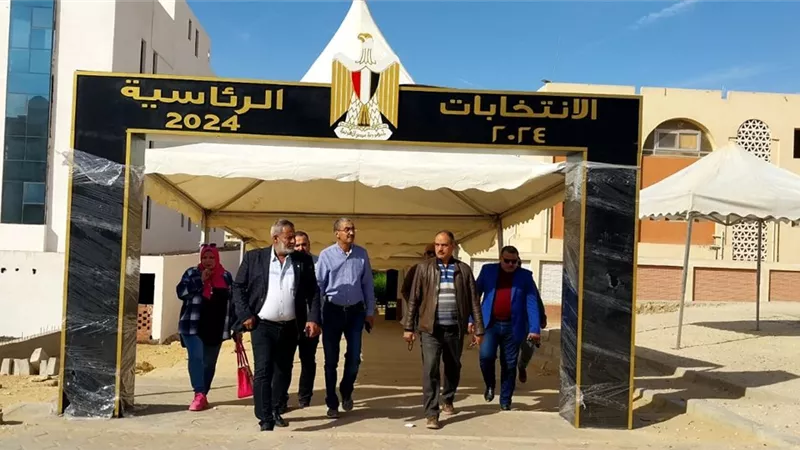 استعدادات مكثفة للانتخابات الرئاسية بمدينة بدر.. صور
