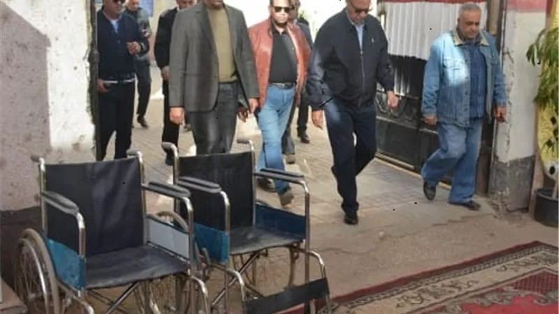 الهجان يتفقد الاستعدادات النهائية لمقار الانتخابات الرئاسية ببنها