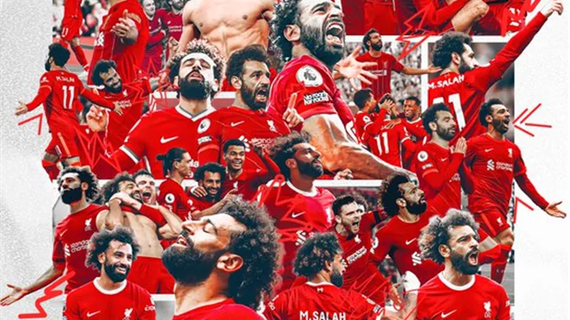 محمد صلاح يصل للهدف رقم 200 مع ليفربول و150 بالدوري الإنجليزي