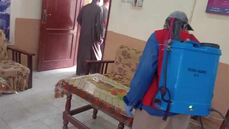 صحة الشرقية خلية نحل لتطهير اللجان الانتخابية