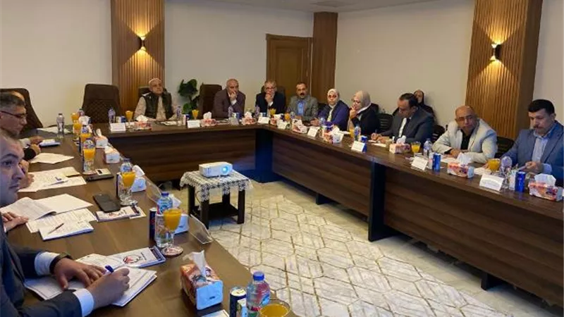 تفاصيل اجتماع هيئة المجتمعات ورؤساء المدن بشأن تقنين الاراضى صور