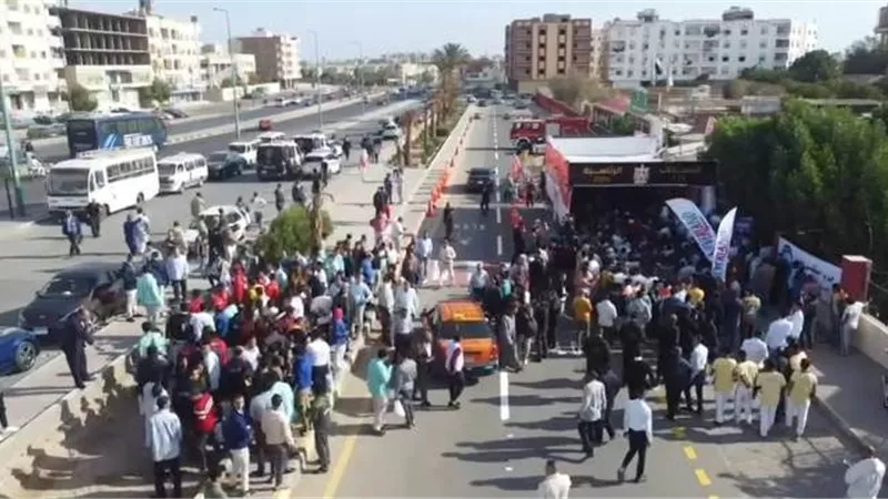 توافد كثيف من مواطنى البحر الأحمر على لجان الانتخابات الرئاسية