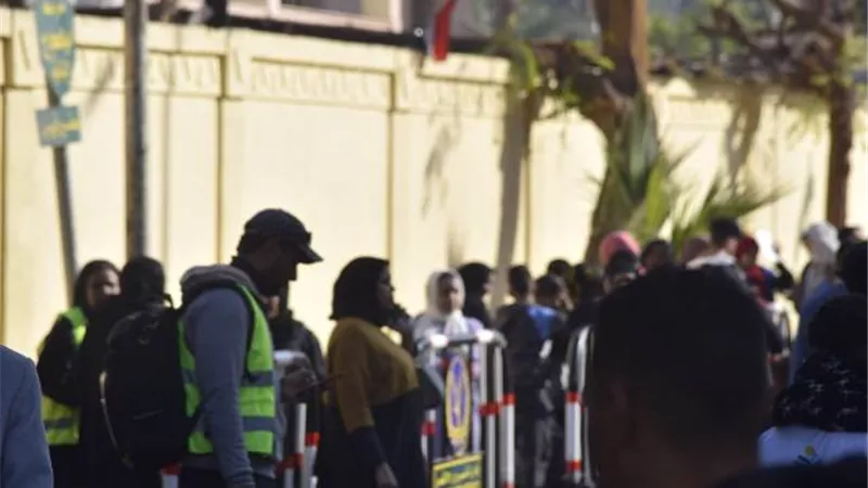 فتح اللجان لبدء التصويت فى الإنتخابات الرئاسية بالأقصر