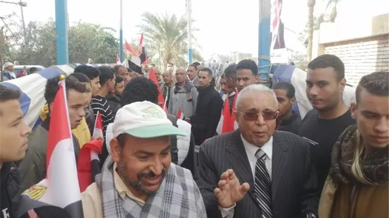 الآلاف أمام اللجان الانتخابية بأسيوط وأمين مستقبل وطن يدلي بصوته