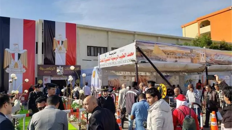 لجان البحرالأحمرتفتح أبوابها أمام الناخبين فى أول أيام الانتخابات