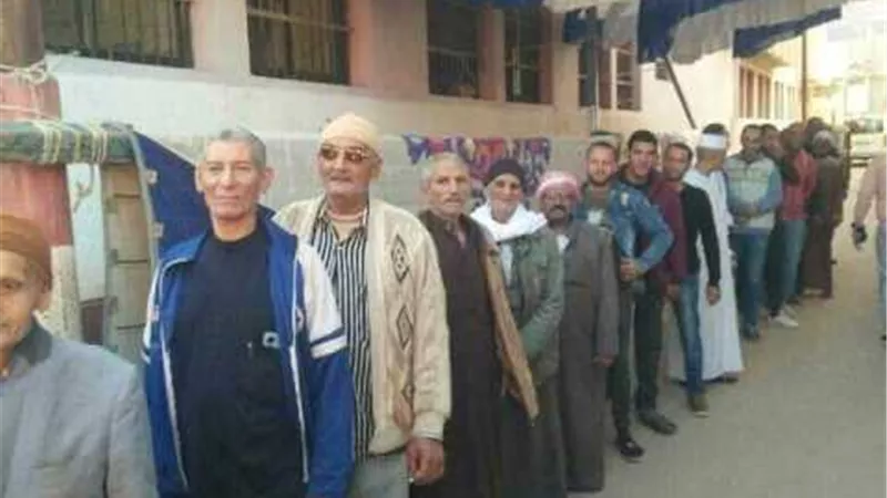 إقبال غير مسبوق للتصويت في الإنتخابات الرئاسية بلجان دمياط