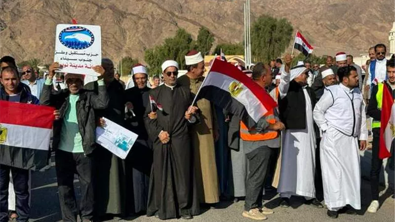 توافد الناخبين بمدينة دهب للادلاء باصواتهم في الانتخابات الرئاسية