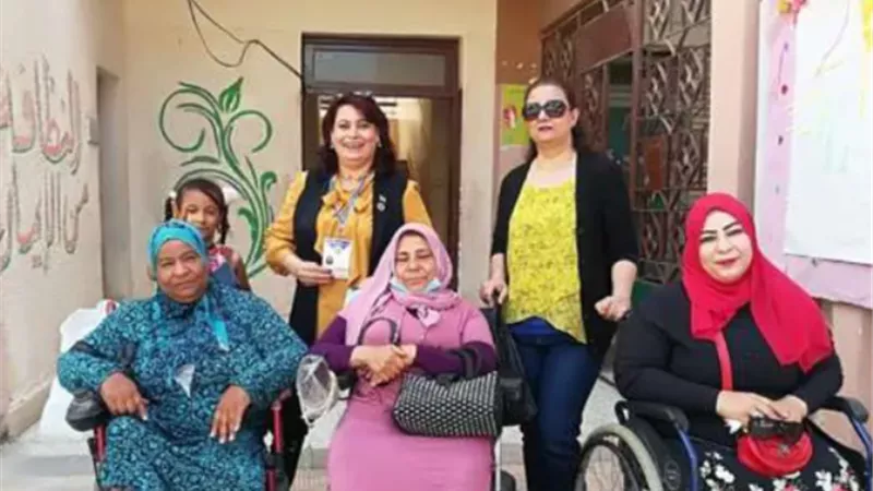 إقبال ذوي الهمم على المقرات الانتخابية للمشاركة في التصويت