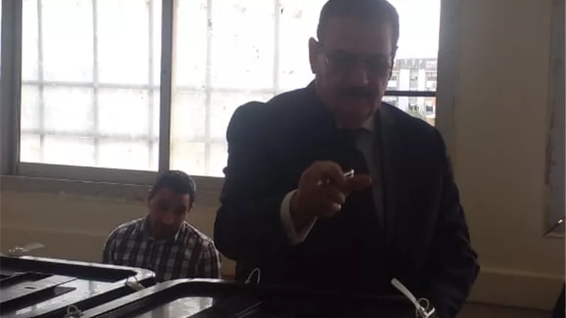 المهندس هاني ضاحي يدلي بصوته في الانتخابات الرئاسية 2024