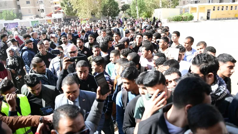 بالصور.. أول قرية رقمية بالصعيد تشارك بكثافة في الانتخابات الرئاسية