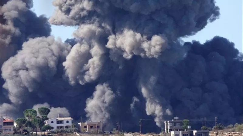 فيديو وتفاصيل لأعنف قصف إسرائيلي على لبنان